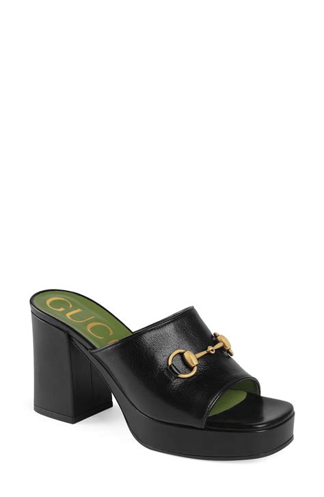 gucci houdan slide|Gucci ladies slides.